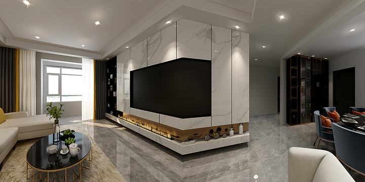 江湖走马-金域澜庭-装修设计方案