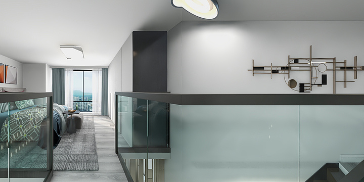 YiFone-星海彼岸公寓-装修设计方案