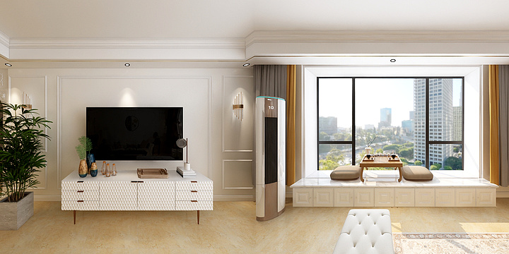 可市和创美家-巴黎名城-装修设计方案