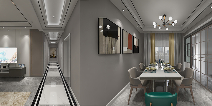 穆帅设计-阳光都市21-1501-装修设计方案