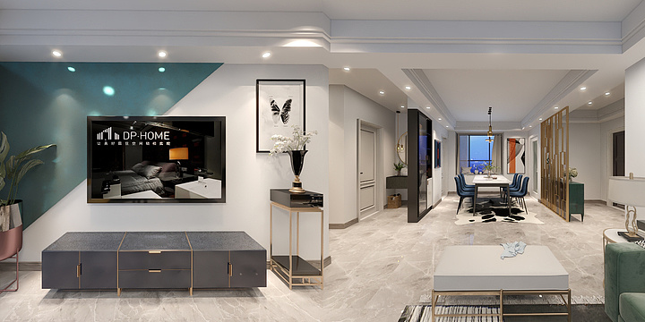 小鱼ook-荣盛1#506现代115-装修设计方案