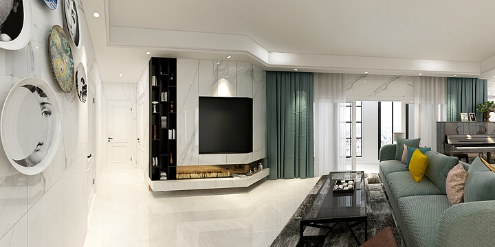 玲玲XBCO-瑞和园89.50㎡B户型3室2厅1卫-装修设计方案