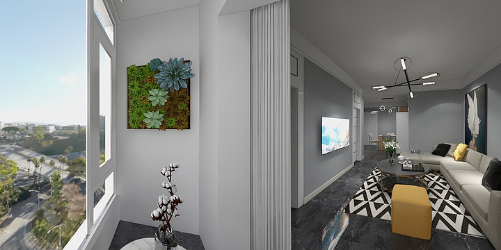 seasun张-祥隆理想城34-502-装修设计方案