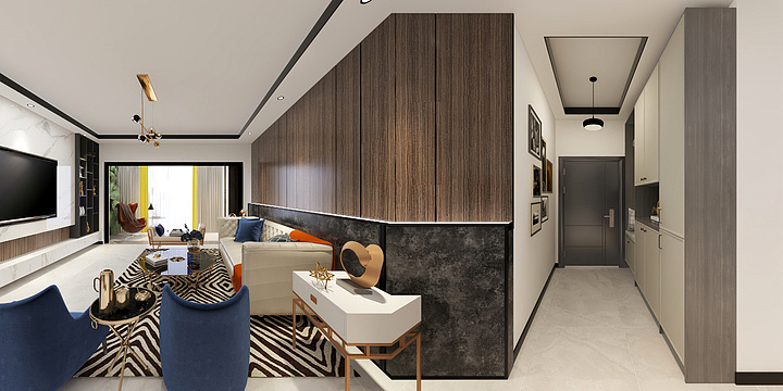 无籽猕猴桃-玥江桂庭-装修设计方案