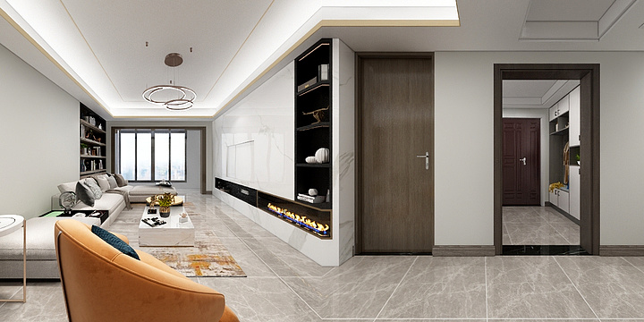 后浪非浪.喜宅设计-紫金名门-装修设计方案