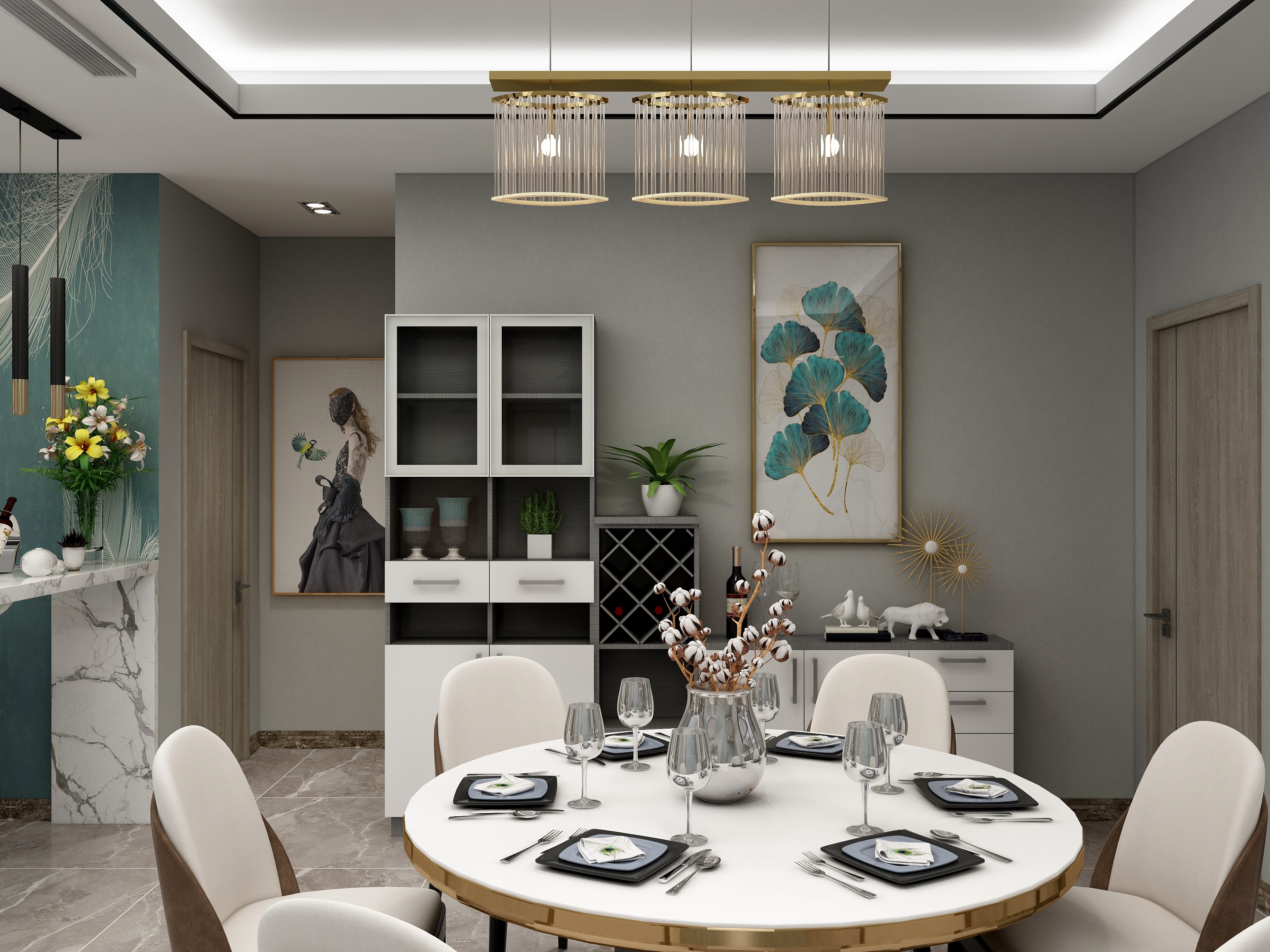 顶格设计-远上寒山装修效果图