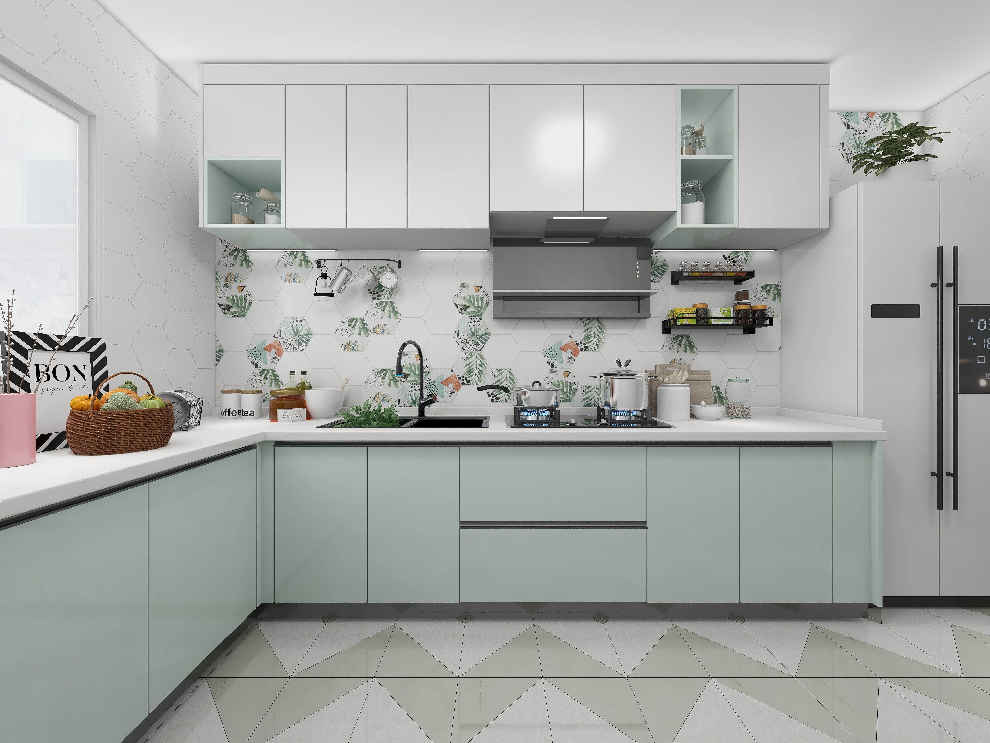 王思力-老房改造-金盾雅苑-轻奢风格装修效果图