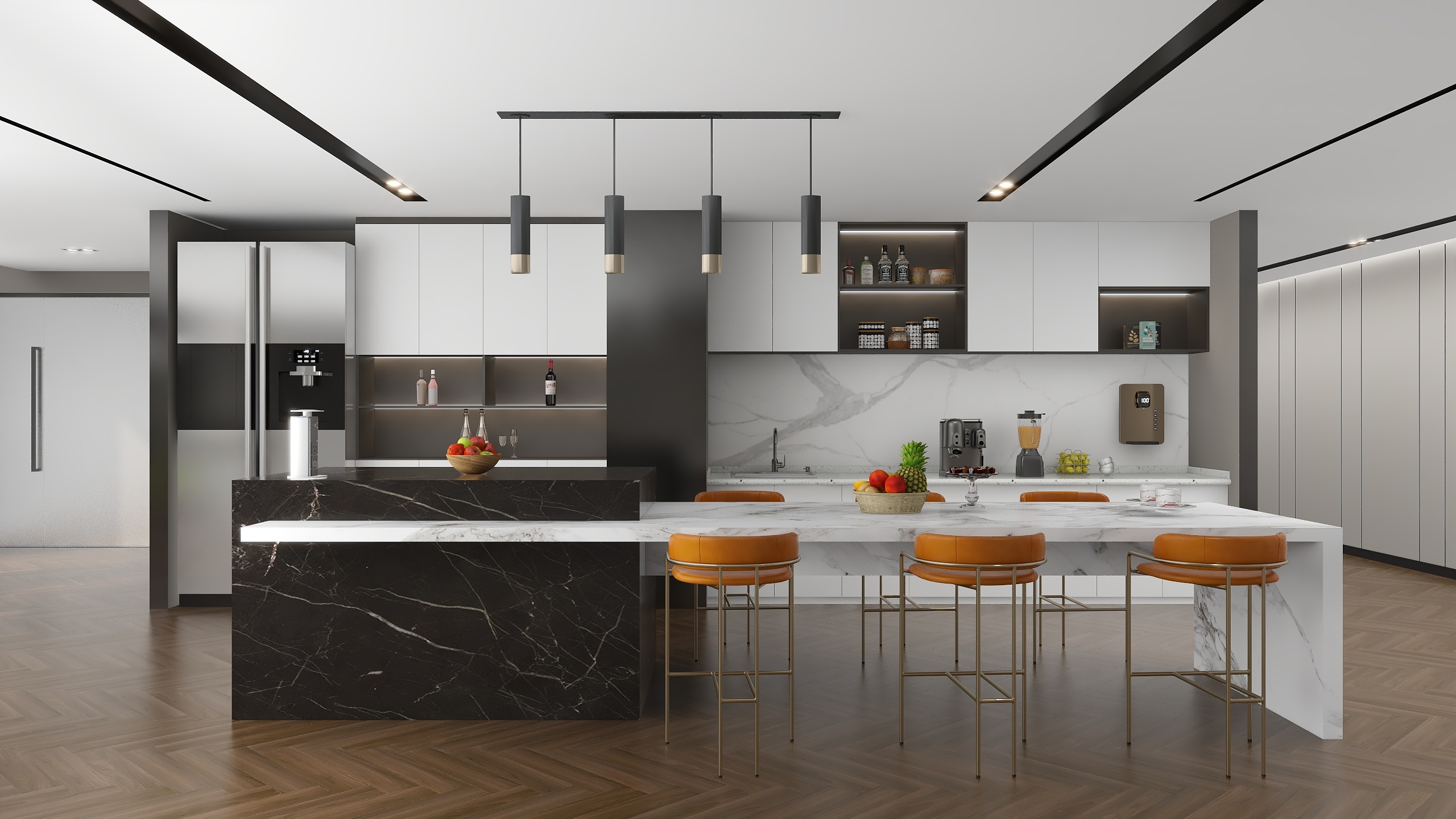 知许设计工作室-办公室茶水间-装修设计方案