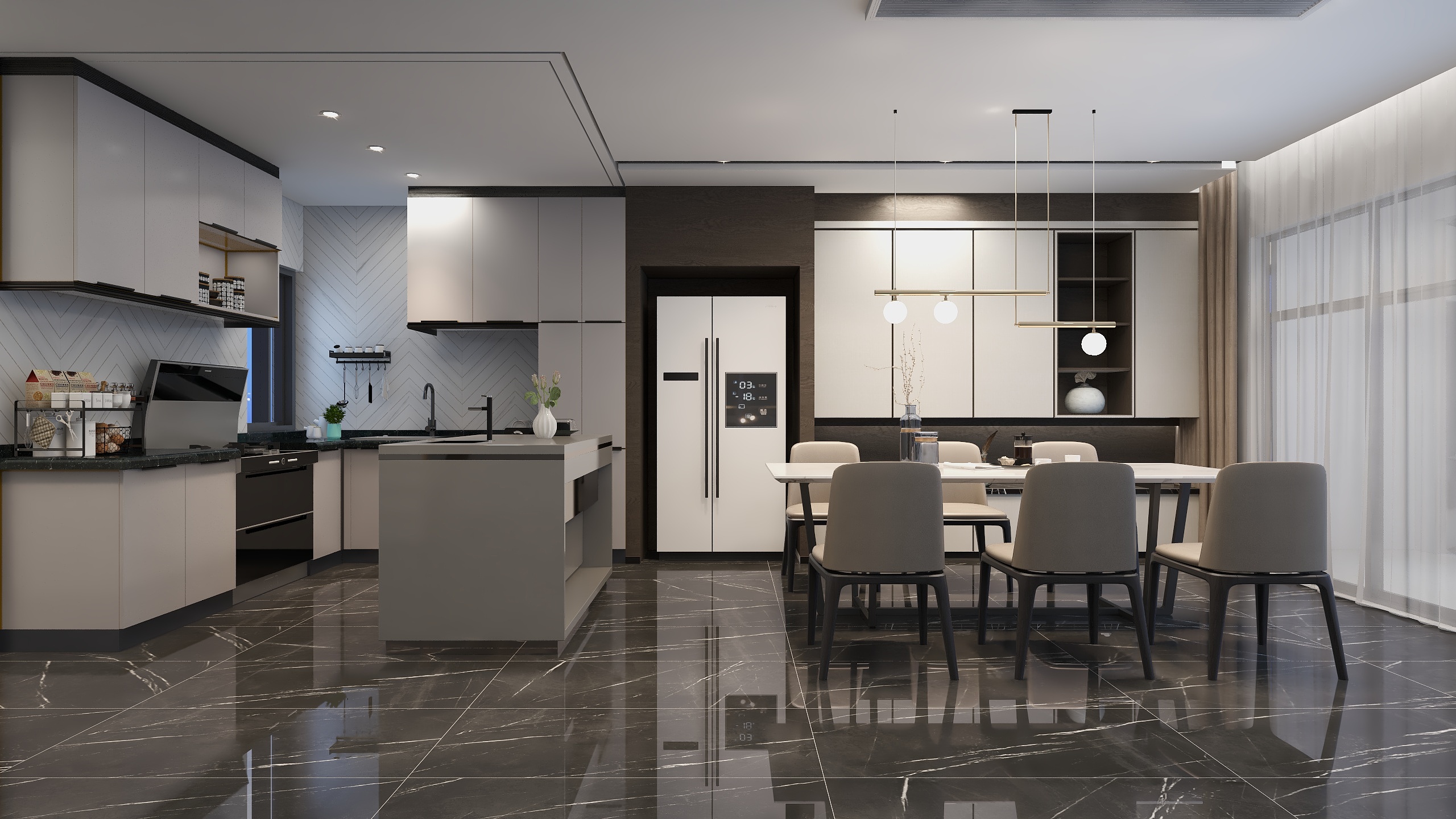 卢彦汀-中梁国宾府20-1-101一层-装修设计方案