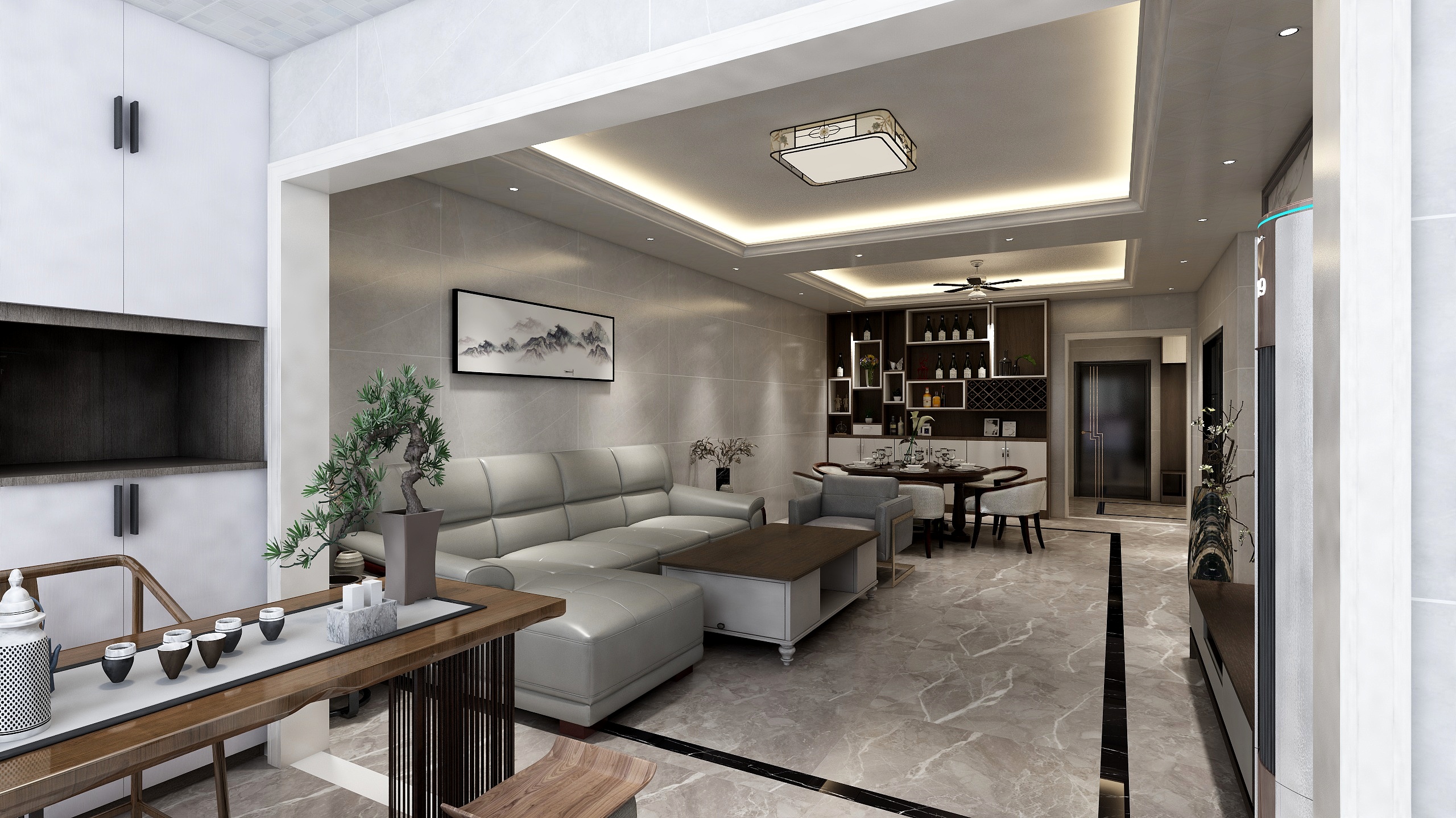 Jayke-金鑫城-9栋-1801-装修设计方案