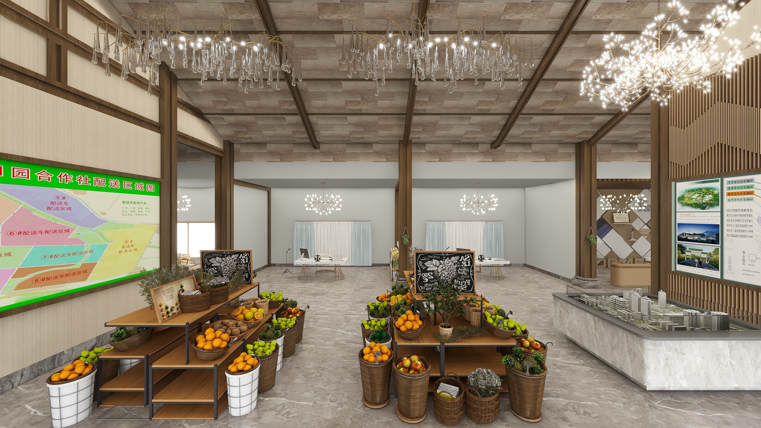 不屈的心-企业展厅（农业合作社）-装修设计方案