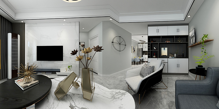 设计师吴林涛-佳利名门2#1002-装修设计方案