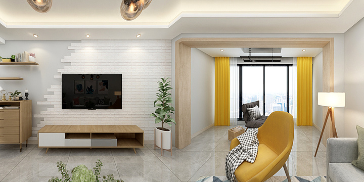 冰点云图-北欧风-装修设计方案