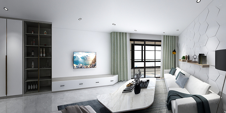 誓爱-华润柒公馆3-装修设计方案