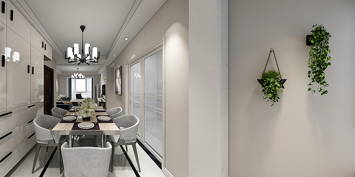 全案设计师周勇-吕飞效果图方案-装修设计方案