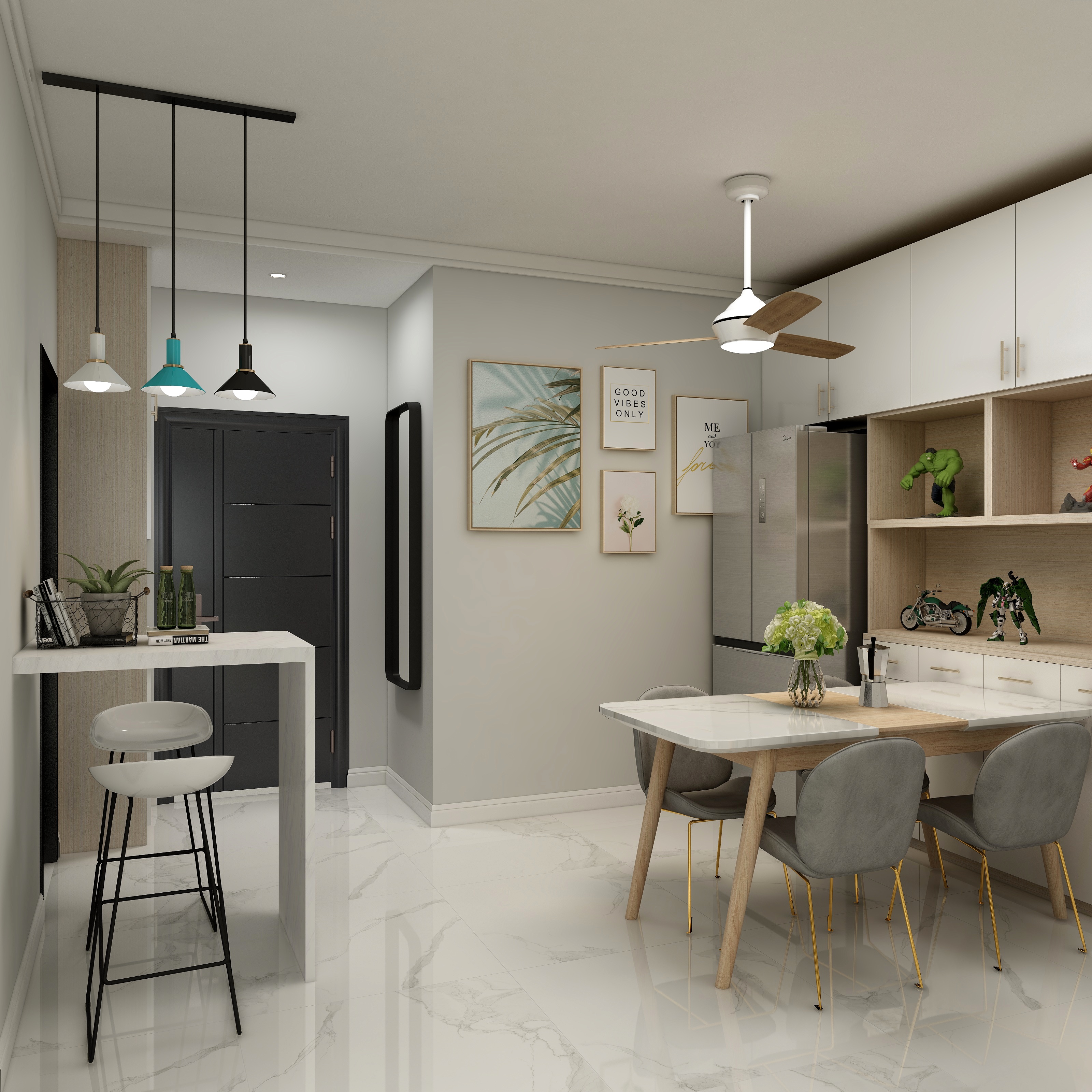 石家庄设计师程-中景香颂-装修设计方案