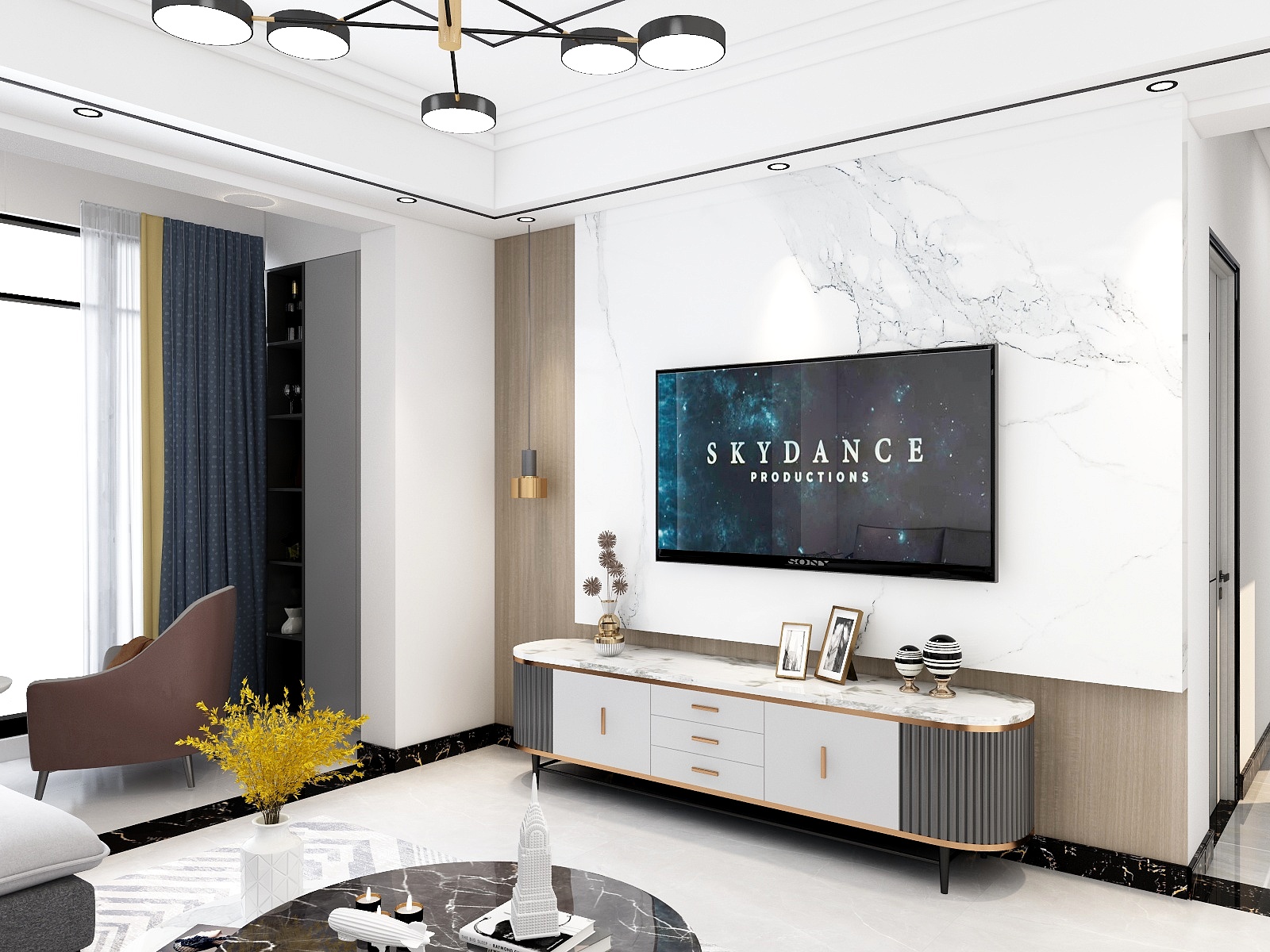 沙漏FLQK-书香门庭-装修设计方案