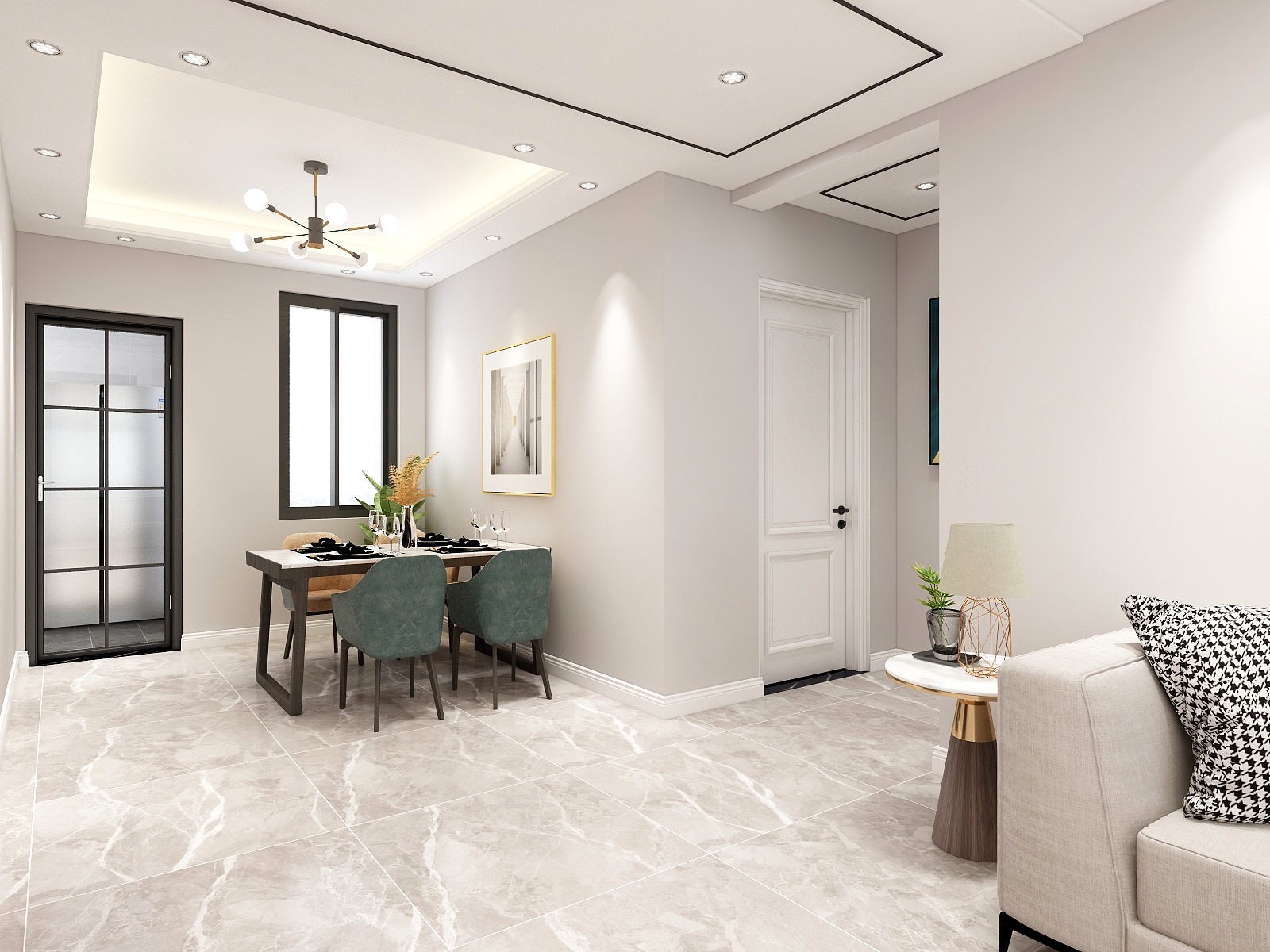 济南木森空间设计-锦绣天地23#1-901-装修设计方案