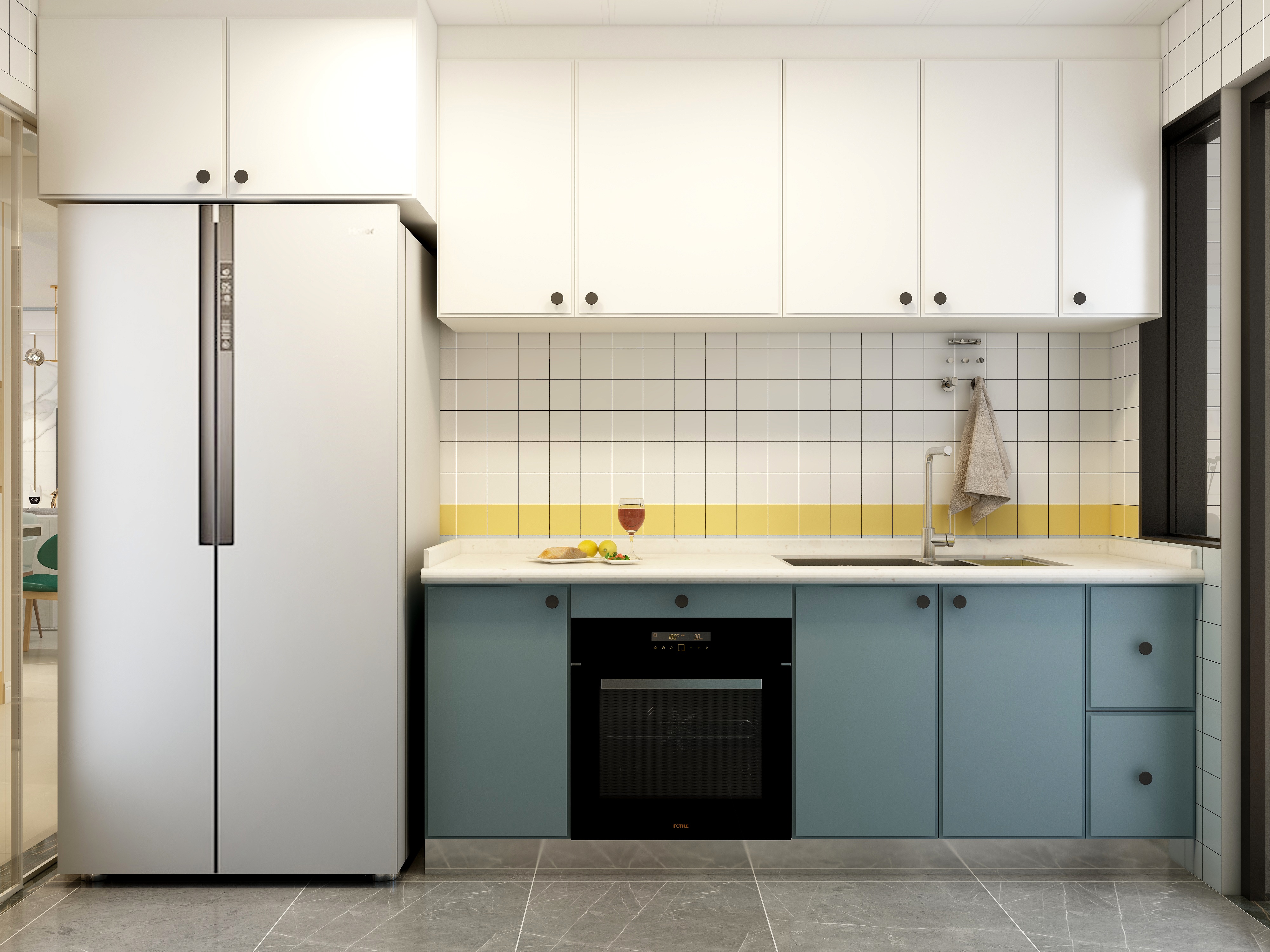 庄育霖-北欧-北大资源翡翠公园装修效果图