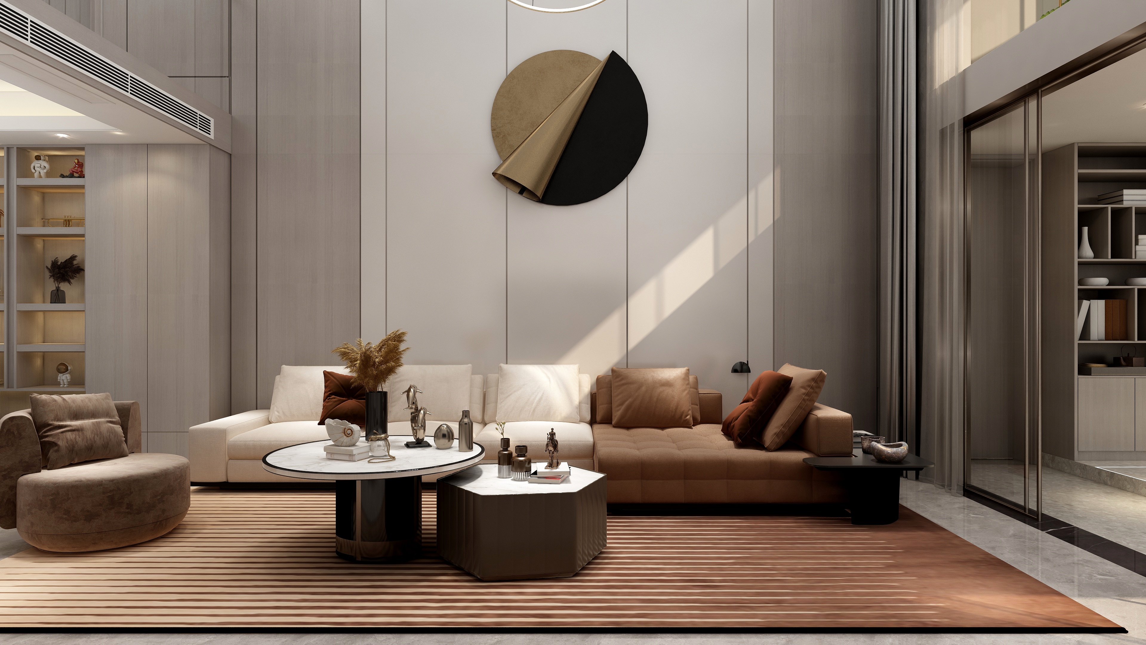 上海金桔设计装饰-《别墅三层》海伦湾430m²-装修设计方案