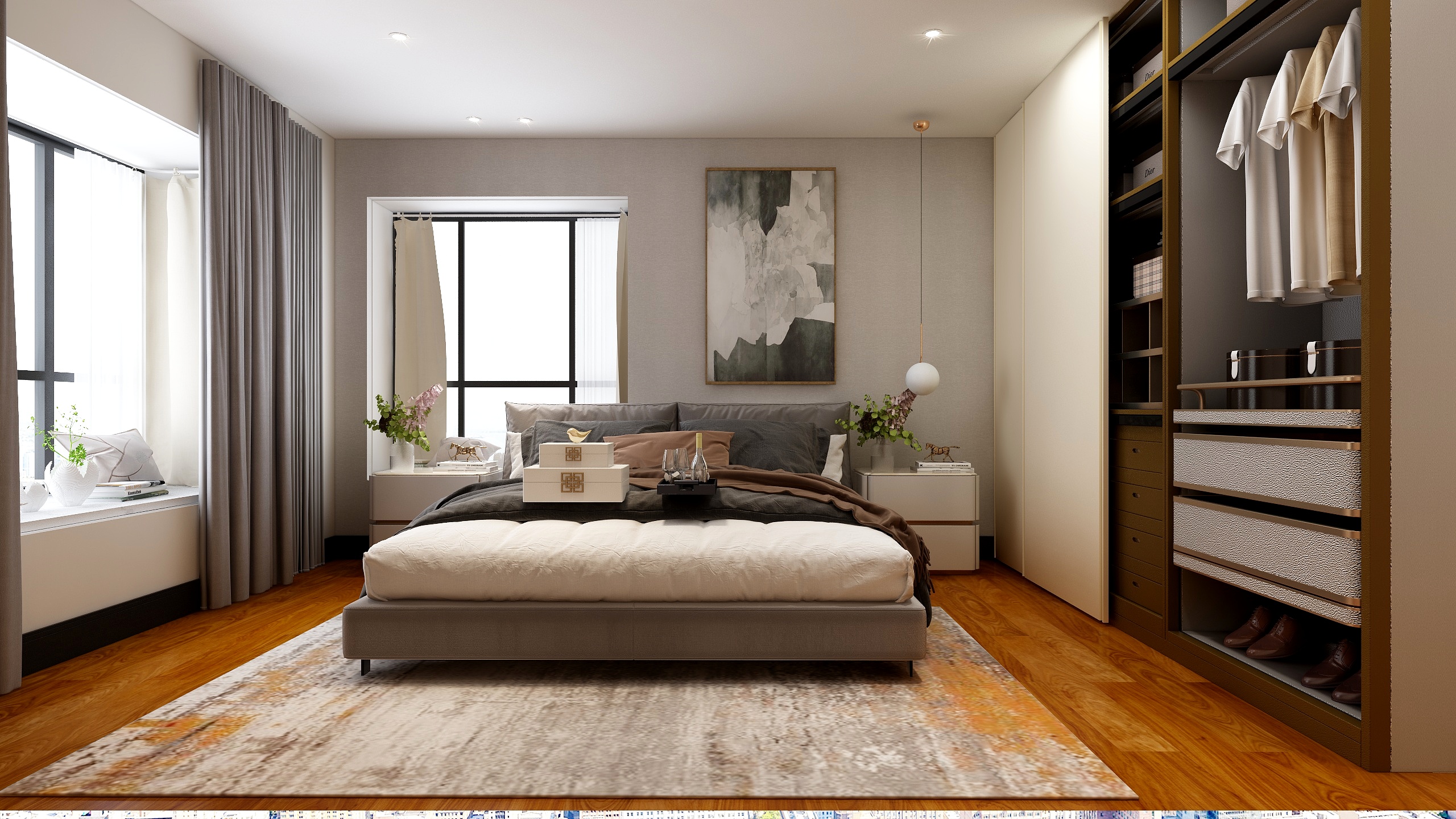 岩设计空间-星城国际-装修设计方案