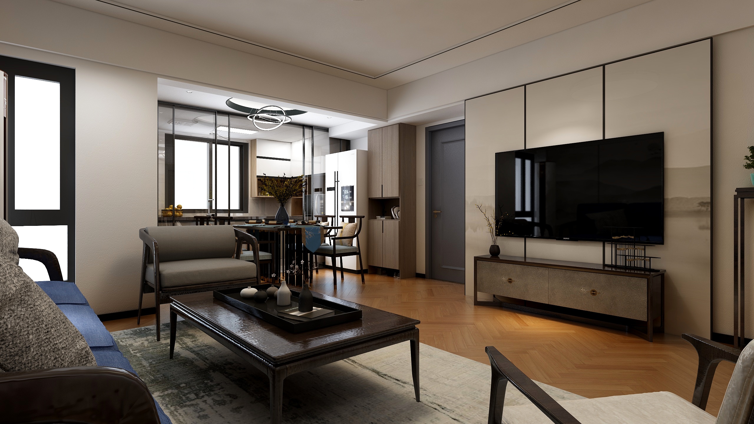 禅茶设计-万寿花园-装修设计方案