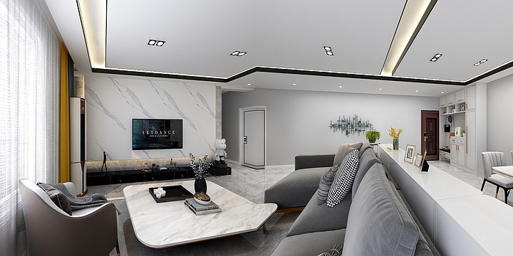 設計師李想...-未来城F区两室(B）-装修设计方案