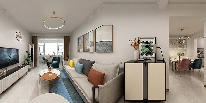 设计一一凌菲-滨河新城-装修设计方案