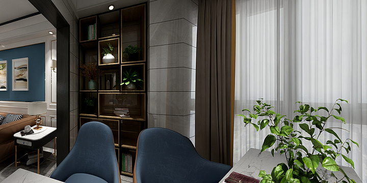 起跑线装饰设计-曲江效果-装修设计方案