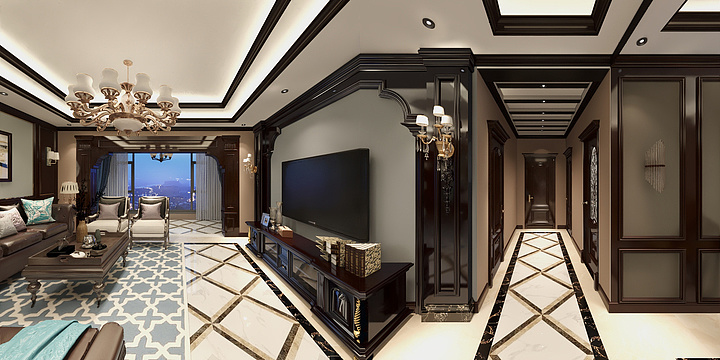 李华设计工作室-碧桂园冯女士效果图-副本-装修设计方案