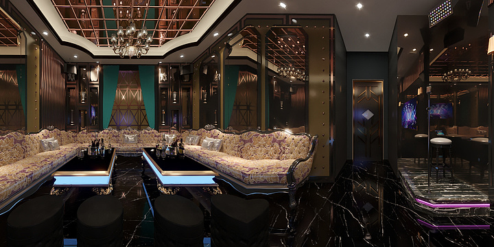 彭富彦-起点KTV-装修设计方案