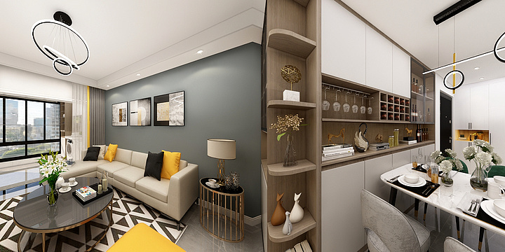 AAA效果图模型-月富路-副本-装修设计方案