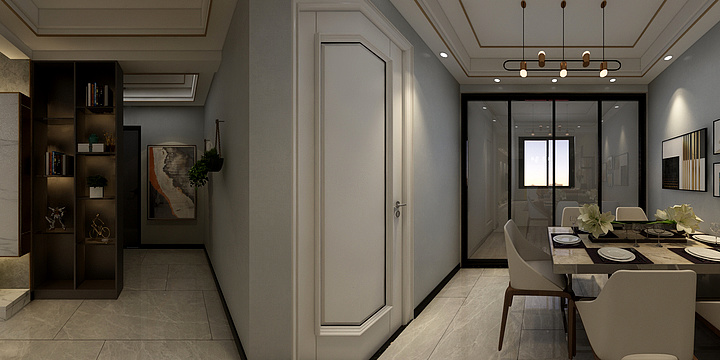 河北雲阁装饰-永康20号楼1单元26-装修设计方案