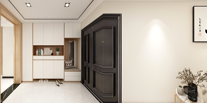 效果展现-河源东江首府新中式-装修设计方案