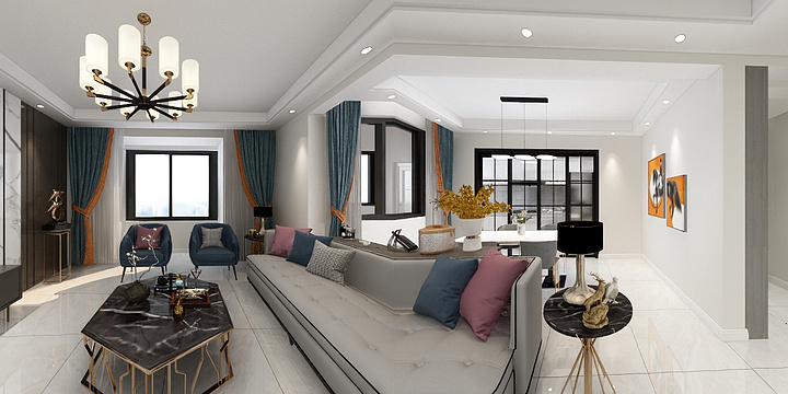 顾与不顾-铁建小区-装修设计方案