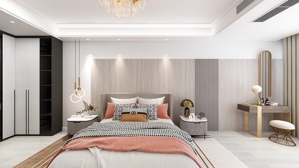 倒数3秒就哭-皖新国玺32#102做效果图-装修设计方案