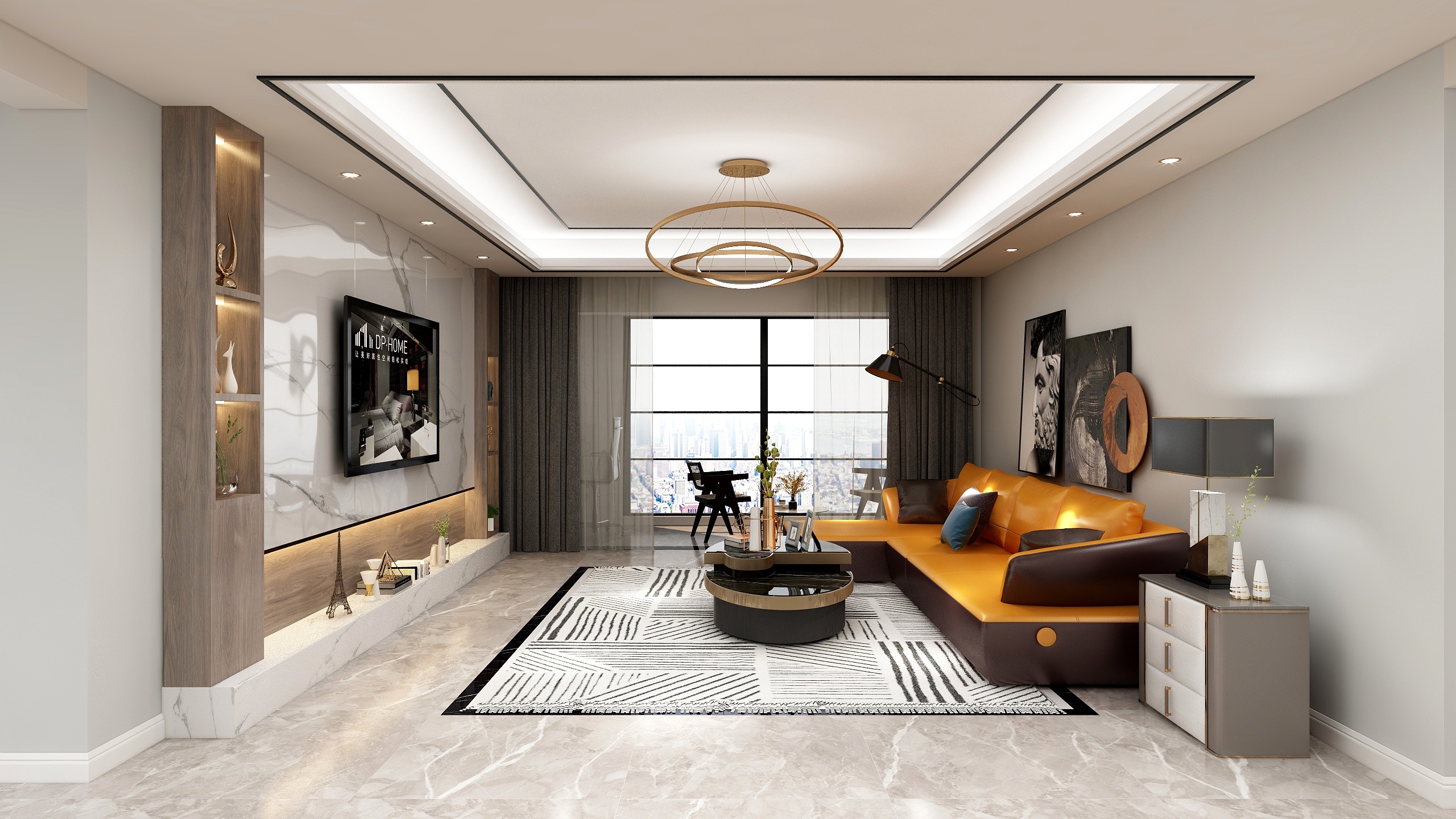 名诚装饰NKos-碧波豪庭194m2(苏哥)-副本-装修设计方案