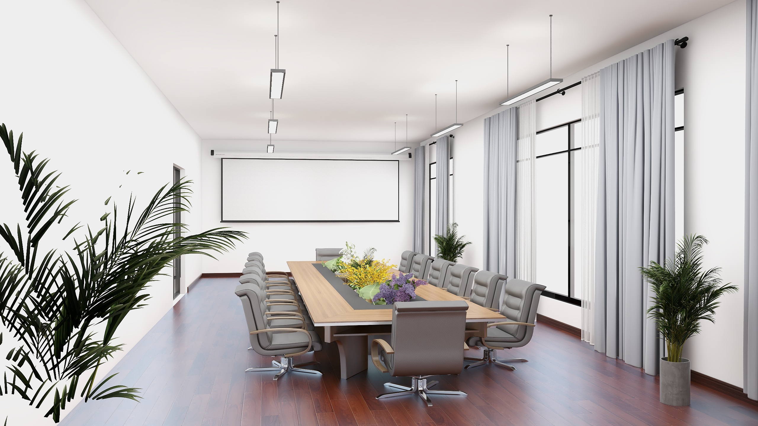 刘俊杰-金种子直销办公楼二层-装修设计方案