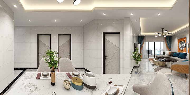 陈永晗-曼哈顿8-1401-1-装修设计方案