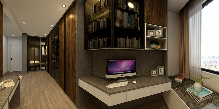 龙振一-轻奢风-装修设计方案