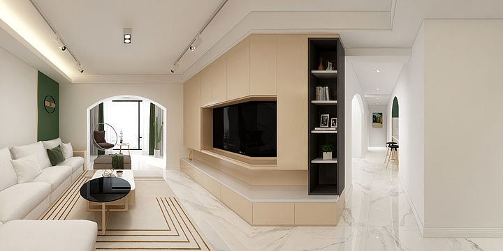 祁磊-万彩城李姐-装修设计方案