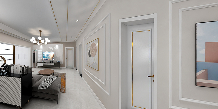 韦韦的小师兄-九号公馆轻奢-装修设计方案