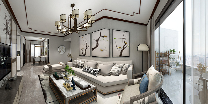 罗浩澜-佳乐国际城-装修设计方案