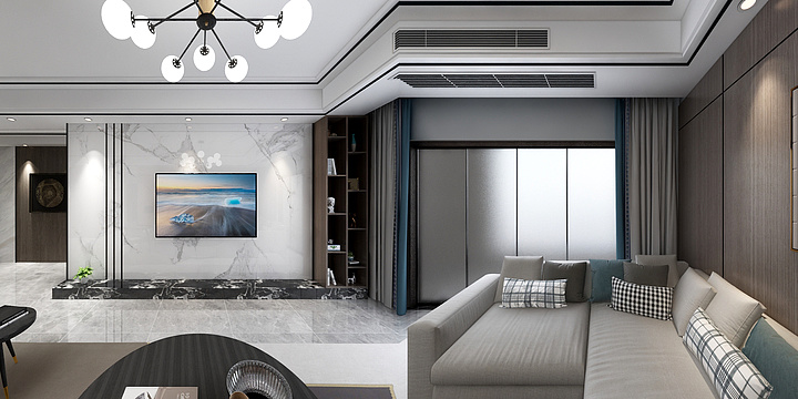 设计师刘叶-中海世纪公馆19#601(1) -装修设计方案