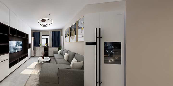 李同学在装修-中东路121号院90平米-副本-装修设计方案