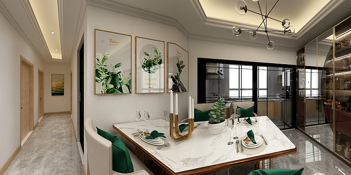 美雅庭-泰郡-装修设计方案