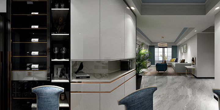 谢工.-湖北黄冈市黄州区遗爱湖小区-装修设计方案