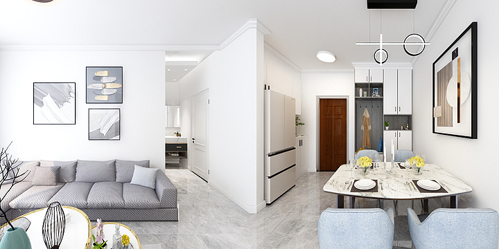 一行设计效果表现-国瑞城-装修设计方案