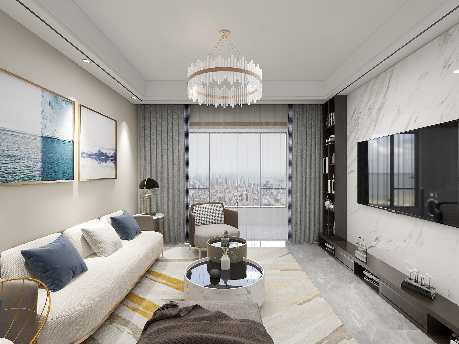 壹点柒叁贰-星海舜海府38-沈总雅居-装修设计方案