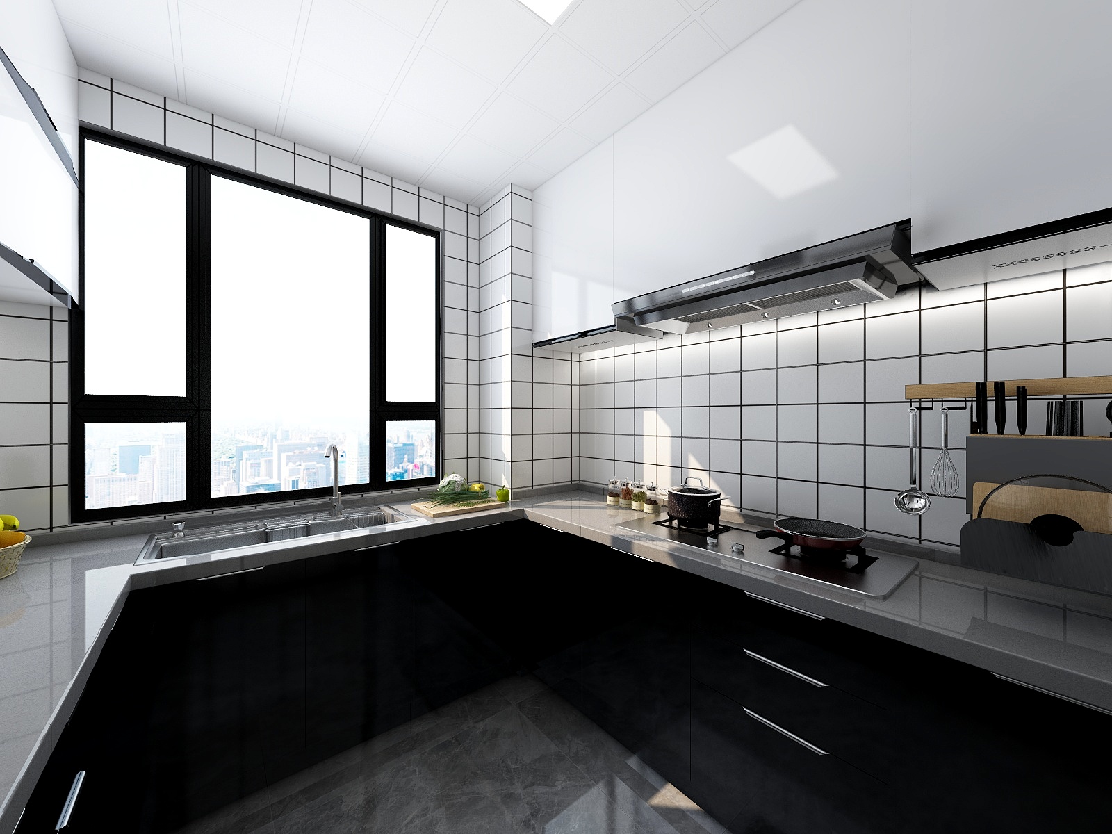 Q全景-极简即乐装修效果图